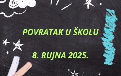 Obavijest o početku nastave