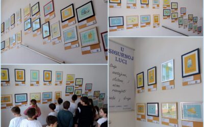 U sigurnoj luci – izložba učeničkih radova u OŠ Rugvica